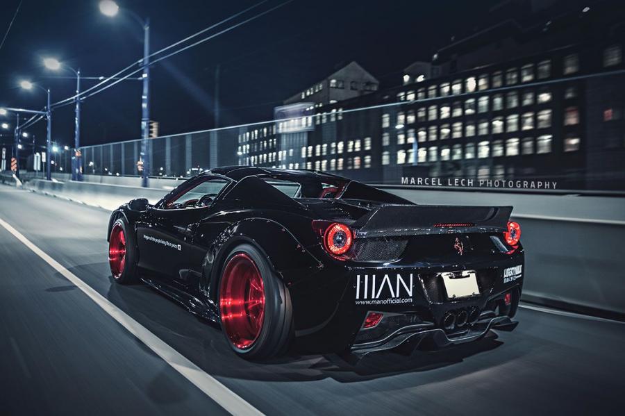  Ferrari 458 Spider by Liberty Walk 2014 года  (фото 9 из 19)